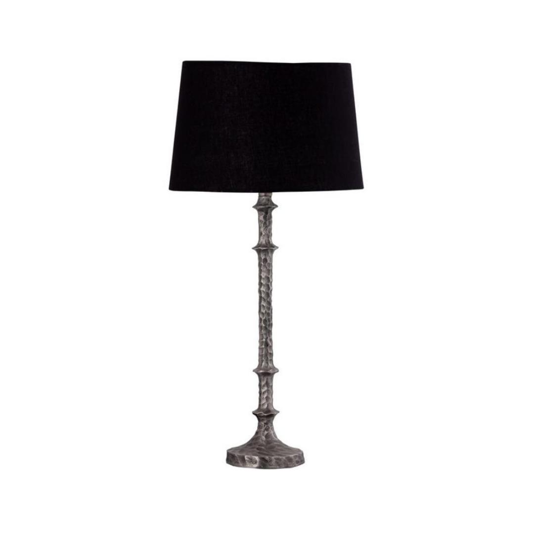 Antique Silver Table Lamp image 0